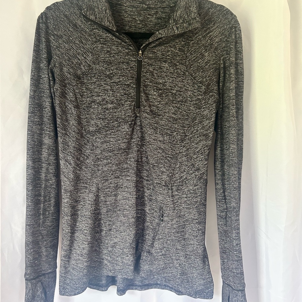 lululemon athletica Gray Zip-Up Hoodie